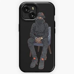 Central Cee Cartoon iPhone Tough Case