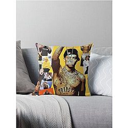 Central cee Throw Pillow