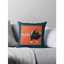 Central Cee Wild West         Throw Pillow