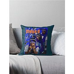 Central Cee Digga D Graphic design     Throw Pillow
