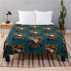 Central Cee   - Central Cee Money Brick Print               Throw Blanket