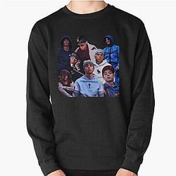 Central cee uk rapper collage poster design 2021 Pullover Sweatshirt