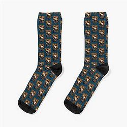 Central Cee   - Central Cee Money Brick Print               Socks