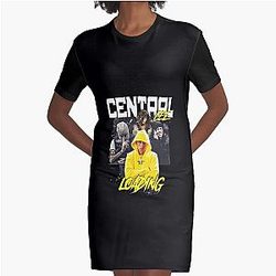 central cee    (1)              Graphic T-Shirt Dress