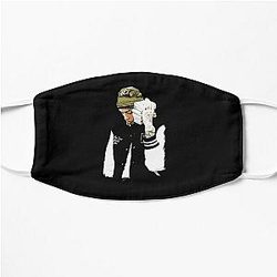 Central Cee Money Brick Print -Wild West                  Flat Mask