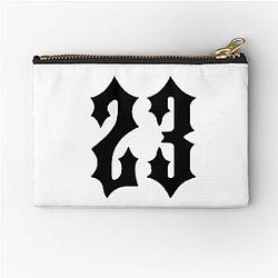 23 Central Cee number Zipper Pouch