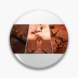 Chained Together Cooperative Chaos Tee Chained Together Pins