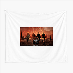 Chained Together Frustration and Triumph Vibe Chained Together Tapestries