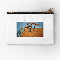 Chained Together Bonded by Gravity Style Chained Together Zipper Pouches