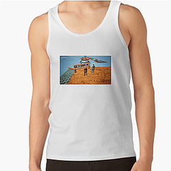 Chained Together Bonded by Gravity Style Chained Together Tank Tops