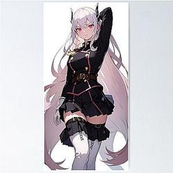 Cute Kyouka Uzen - Chained Soldier Fanart Poster
