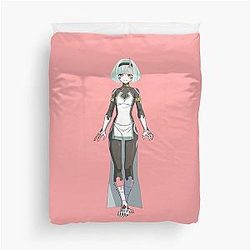 chained soldier Duvet Cover