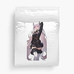 Cute Kyouka Uzen - Chained Soldier Fanart Duvet Cover