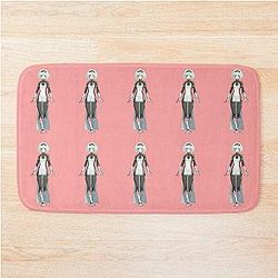chained soldier Bath Mat