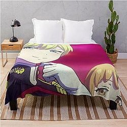 Mato Seihei no Slave Chained Soldier - Uzen Kyouka Izumo Tenka Throw Blanket