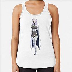 chained soldier  Racerback Tank Top