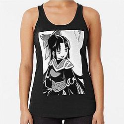 Chained Soldier  Racerback Tank Top