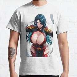 Azuma Fubuki cleavage - Chained Soldier Classic T-Shirt