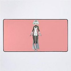 chained soldier Desk Mat