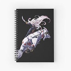 chained soldier Spiral Notebook