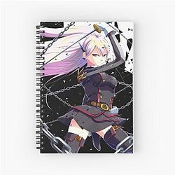 Mato Seihei no Slave Chained Soldier - Cover image Spiral Notebook