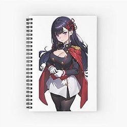 Cute Ren Yamashiro - Chained Soldier Fanart Spiral Notebook