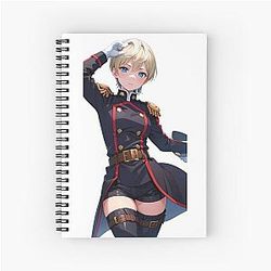 Cute Tenka Izumo - Chained Soldier Fanart Spiral Notebook