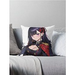 Cute Ren Yamashiro - Chained Soldier Fanart Throw Pillow