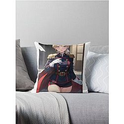 Tenka Izumo 4 - Chained Soldier Fanart Throw Pillow