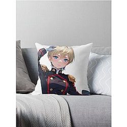 Cute Tenka Izumo - Chained Soldier Fanart Throw Pillow