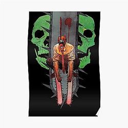 Chainsaw Man Posters - Chainsaw man  Poster RB0908 #555577