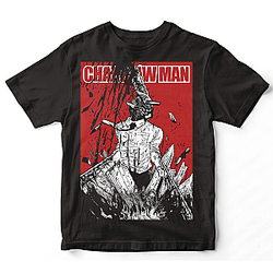 Chainsaw Man Black T- Shirt