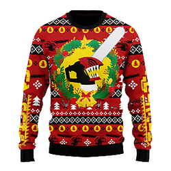 Chainsaw Man Denji Ugly Christmas Sweater 