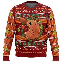  Chainsaw Man Pochita Ugly Christmas Sweater