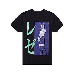 The Movie: Reze Arc Tonal Reze Jumbo Print Chainsaw Man T-Shirts