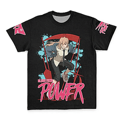Power Blood Fiend PTTT2901 Chainsaw Man T-Shirts