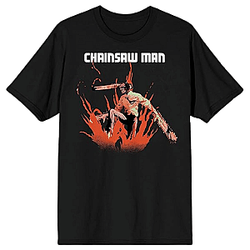 Blood and Chaos Anime Action NTAN1404 Chainsaw Man T-Shirts