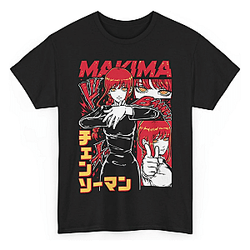 Makima Control Devil Anime NTAN1404 Chainsaw Man T-Shirts