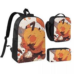 Chainsaw Man Cute Pochita PTTT2507 Backpack Set