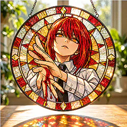 Chainsaw Man Makima Suncatcher NTT2409 Chainsaw Man Suncatcher