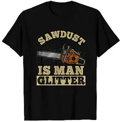 Sawdust Is Man Glitter PTTT190  Chainsaw Man T-Shirts