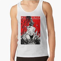 Chainsaw Man Tank Tops - Chainsaw man Tank Top RB0908 #555605