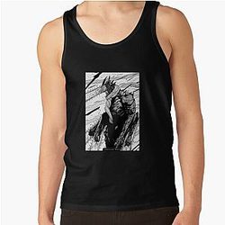 Chainsaw Man Tank Tops - Chainsaw Man - Full Form Tank Top RB0908 #555623
