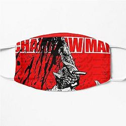 Chainsaw Man Face Masks - Chainsaw man Flat Mask RB0908 #555640