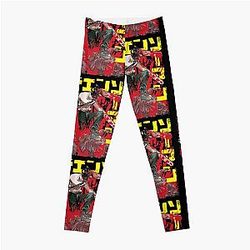 Chainsaw Man Leggings - chainsaw man manga Leggings RB0908 #555658