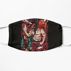 Chainsaw Man Face Masks - Chainsaw Man Flat Mask RB0908 #555656