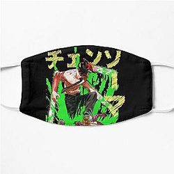 Chainsaw Man Face Masks - Chainsaw Man Denji Flat Mask RB0908 #555651
