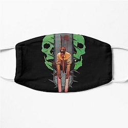 Chainsaw Man Face Masks - Chainsaw Man Flat Mask RB0908 #555648