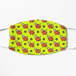Chainsaw Man Face Masks - Pixel Pochita Flat Mask RB0908 #555649
