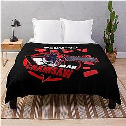 Chainsaw Man Blanket - Chainsaw Man Official Throw Blanket RB0908 #555708